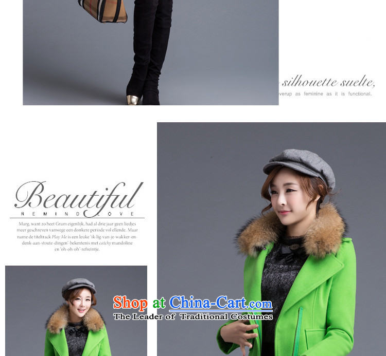 Gross? 2015 autumn and winter coats female new woolen coats in long? 